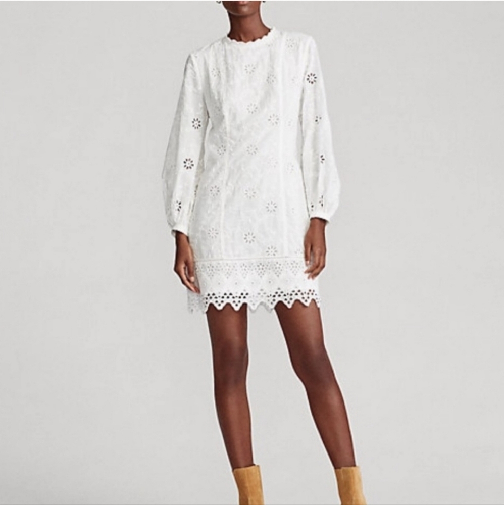 Ralph Lauren Polo Eyelet Dress